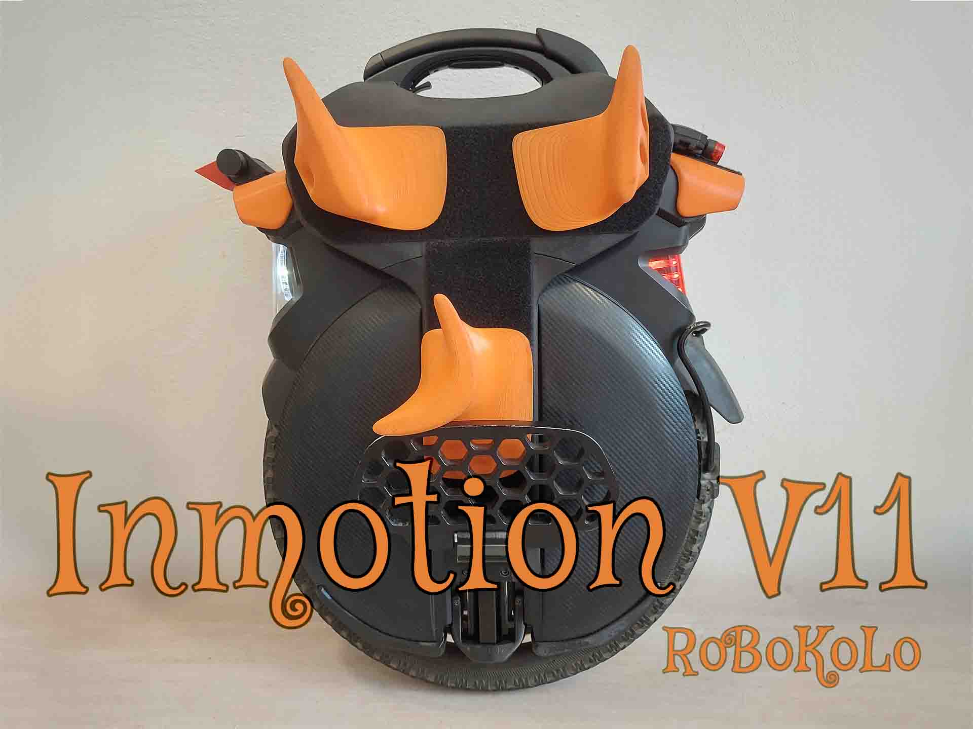 Nárazníky světla na Inmotion V11