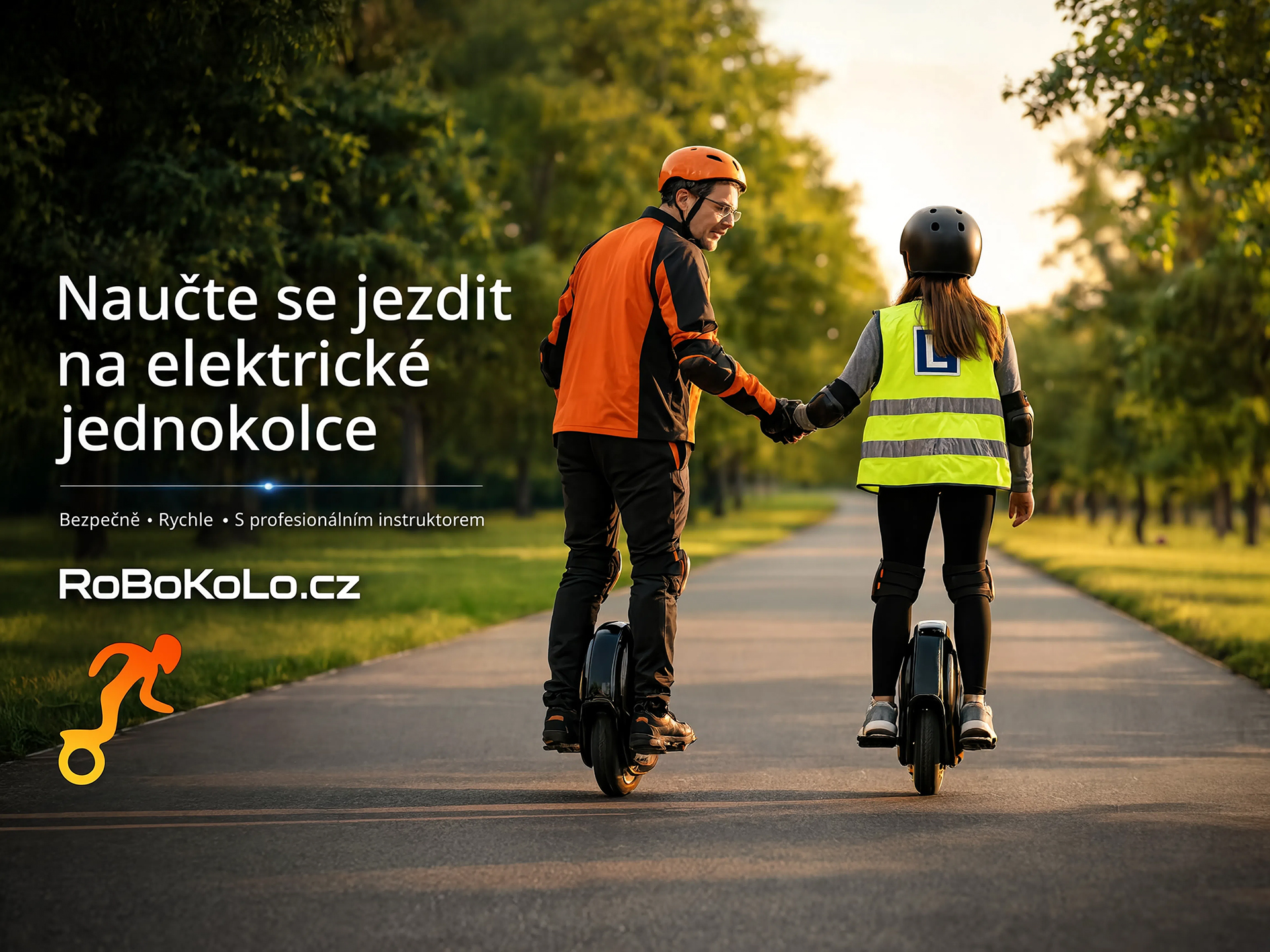 Škola EUC - výuka jízdy na elektrické jednokolce