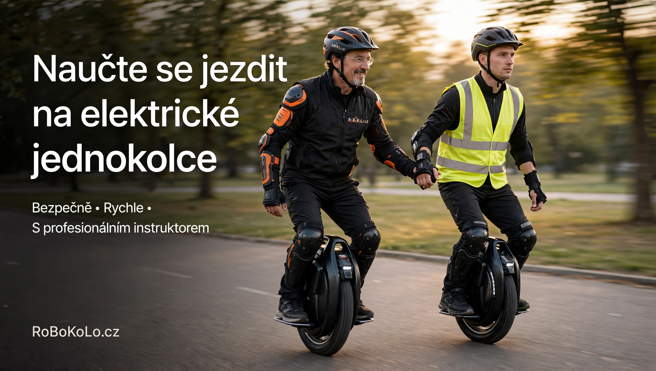 Škola EUC - výuka jízdy na elektrické jednokolce